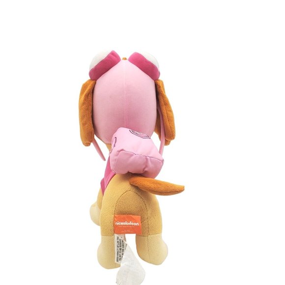 Nickelodeon Paw Patrol Plush Skye Girls Dog Large Cuddle Sky Pink Toy 16” EUC - Picture 4 of 8